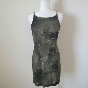 Y2K Vintage All That Jazz Mini Dress Green 9/10